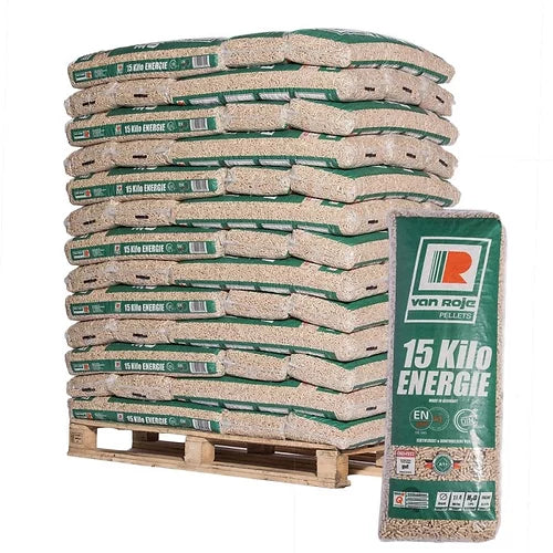 Pellets Van Roje – Palete de 65 sacos de 15 kg