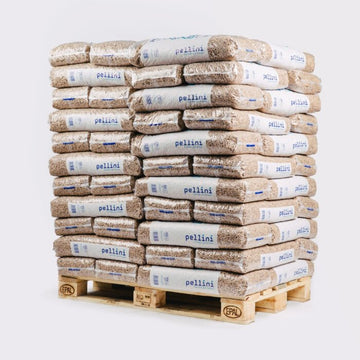 Pellets Pellini EN+ A1 – Palete com 66 sacos de 15 kg