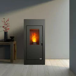 Salamandra a pellets estanque Vulcano Silenzio - 9,2 kW