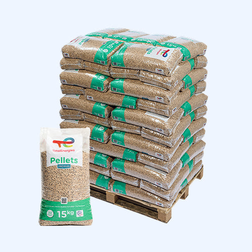 Pellet Total Premium – Palete de 66 sacos de 15 kg (990 kg)